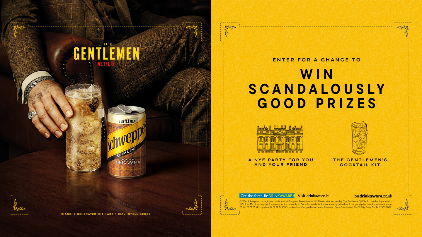 Schweppes x The Gentlemen Promotion