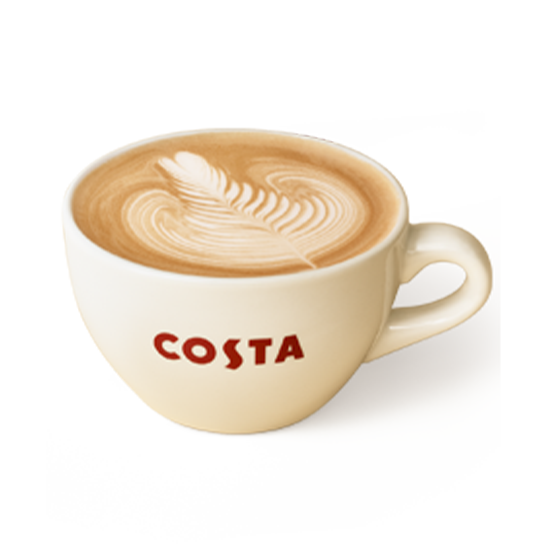 Cup of Costa flat white