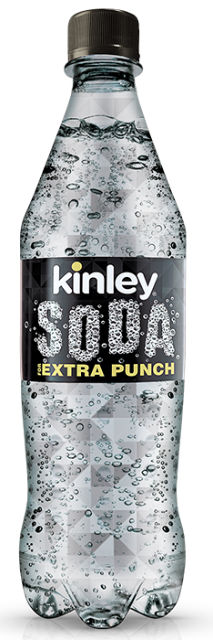 bottle of Kinley soda