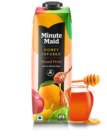 Tetra pack of Minute Maid Honey Infused - Mixed fruit
