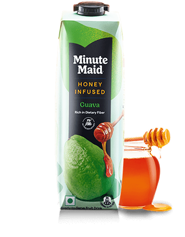 Tetra pack of Minute Maid Honey Infused - Guava