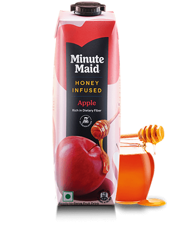 Tetra pack of Minute Maid Honey Infused - Apple