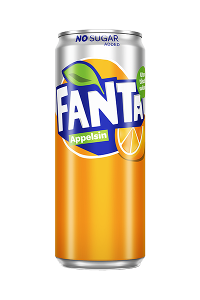 Fanta Appelsín án viðbætt sykurs