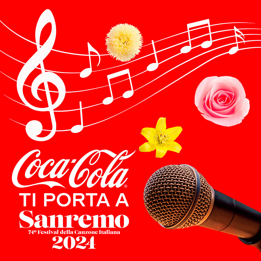 Coca-Cola ti porta a Sanremo 2024