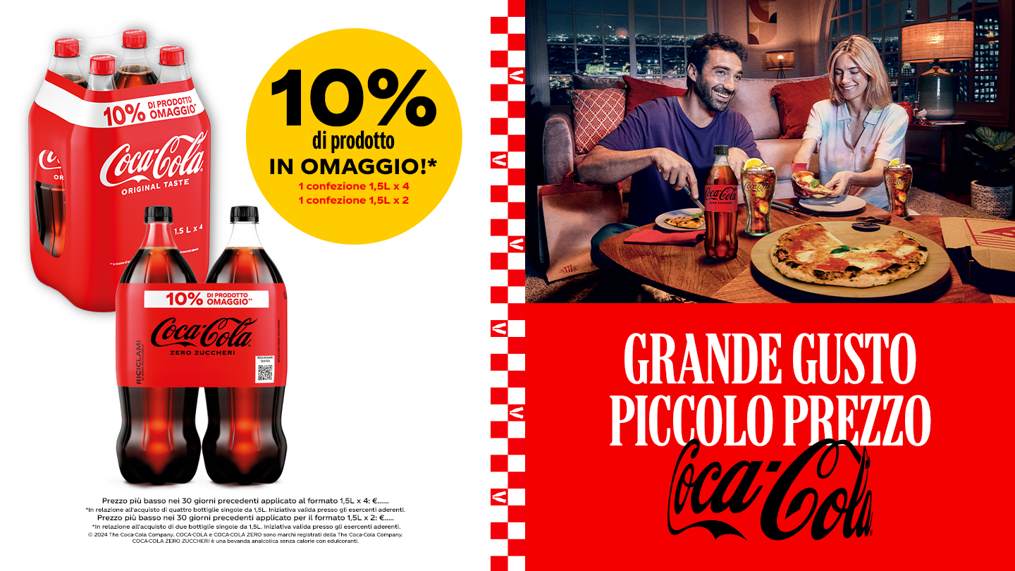 promo grande gusto piccolo prezzo