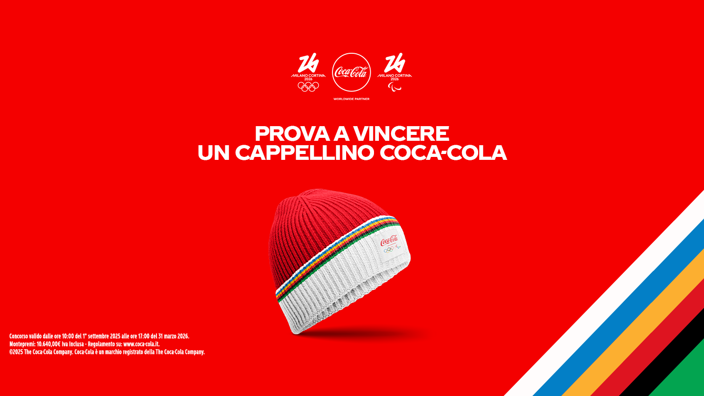 prova a vincere un cappellino coca-cola immagine del cappellino