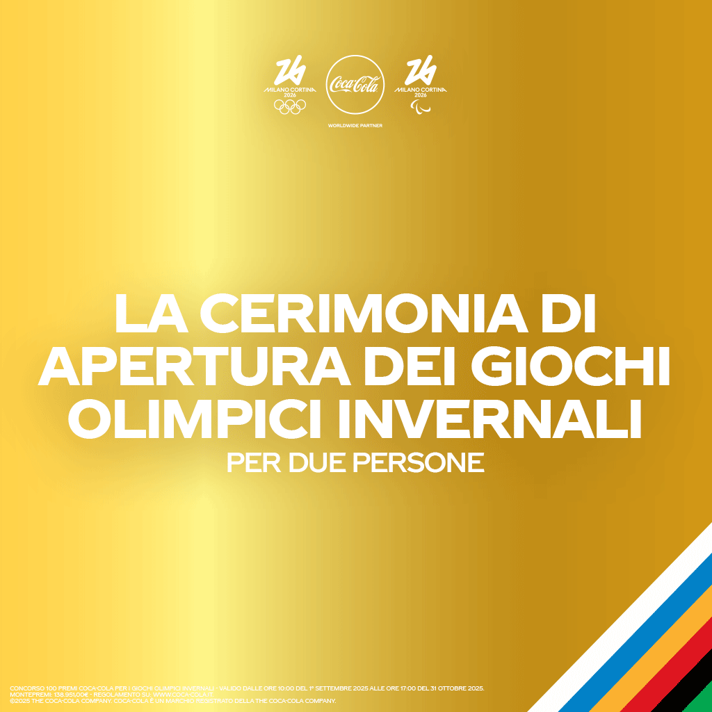 LA CERIMONIA DI APERTURA DEI GIOCHI OLIMPICI INVERNALI PER DUE PERSONE