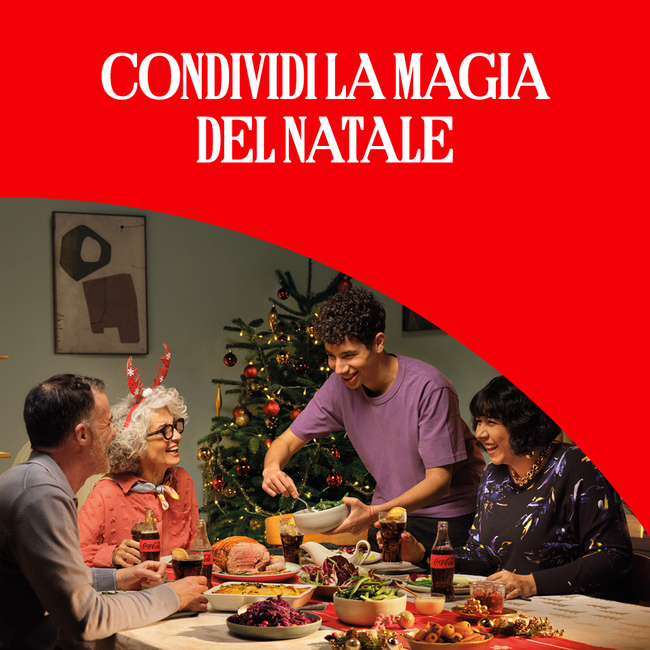 Condividi la magia del Natale con Coca-Cola 
