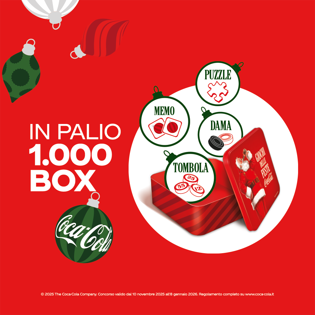 in palio 1000 box di giochi, box con giochi che escono dalla scatola come dama, tombola, pazzle, memo