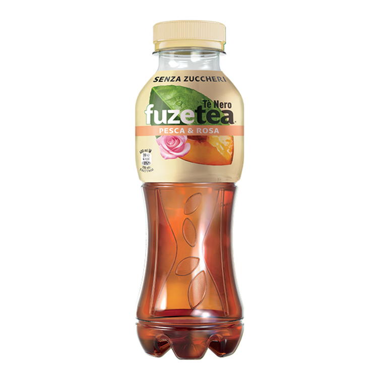 Fuze Tea Tè freddo senza zuccheri pesca e rosa informazioni nutrizionali