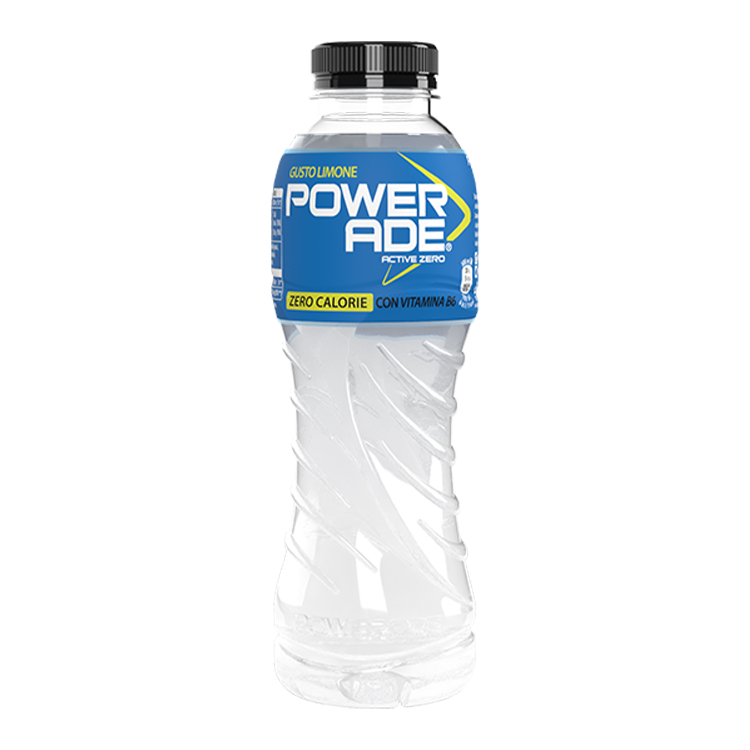 Una bottiglia di Powerade Active Zero.