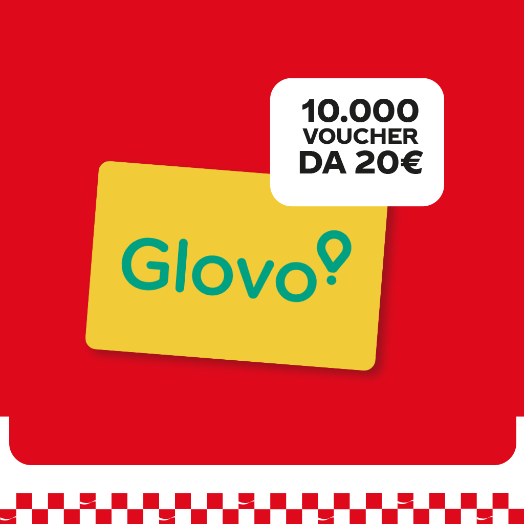 10.000 Voucher Glovo