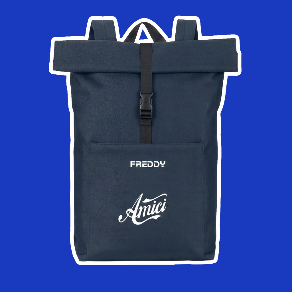 zaino amici di maria de filippi freddy