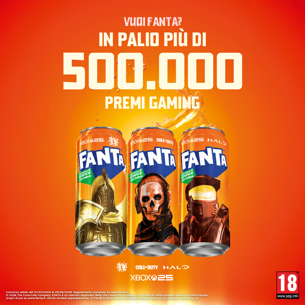 Vuoi Fanta? in palio piä di 500000 premi gaming
