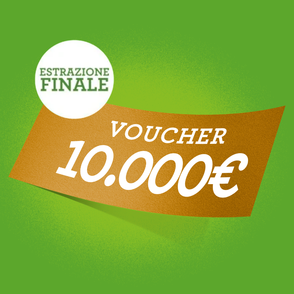 Un voucher del valore di 10.000€