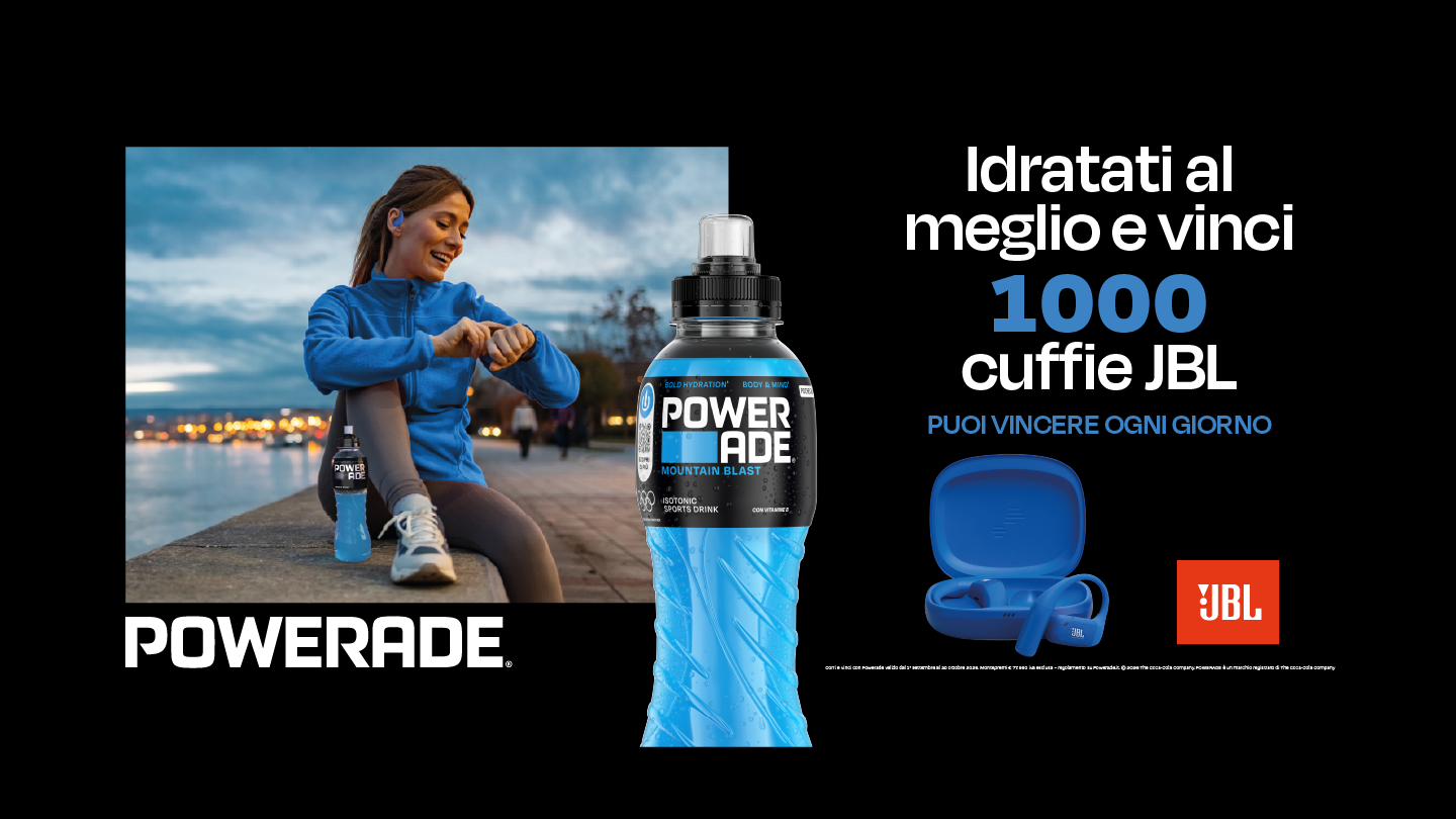Powerade 1000 cuffie jbl