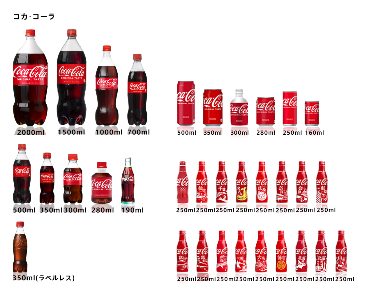 コカ・コーラ ｜ 製品情報 ｜ 日本コカ・コーラ株式会社