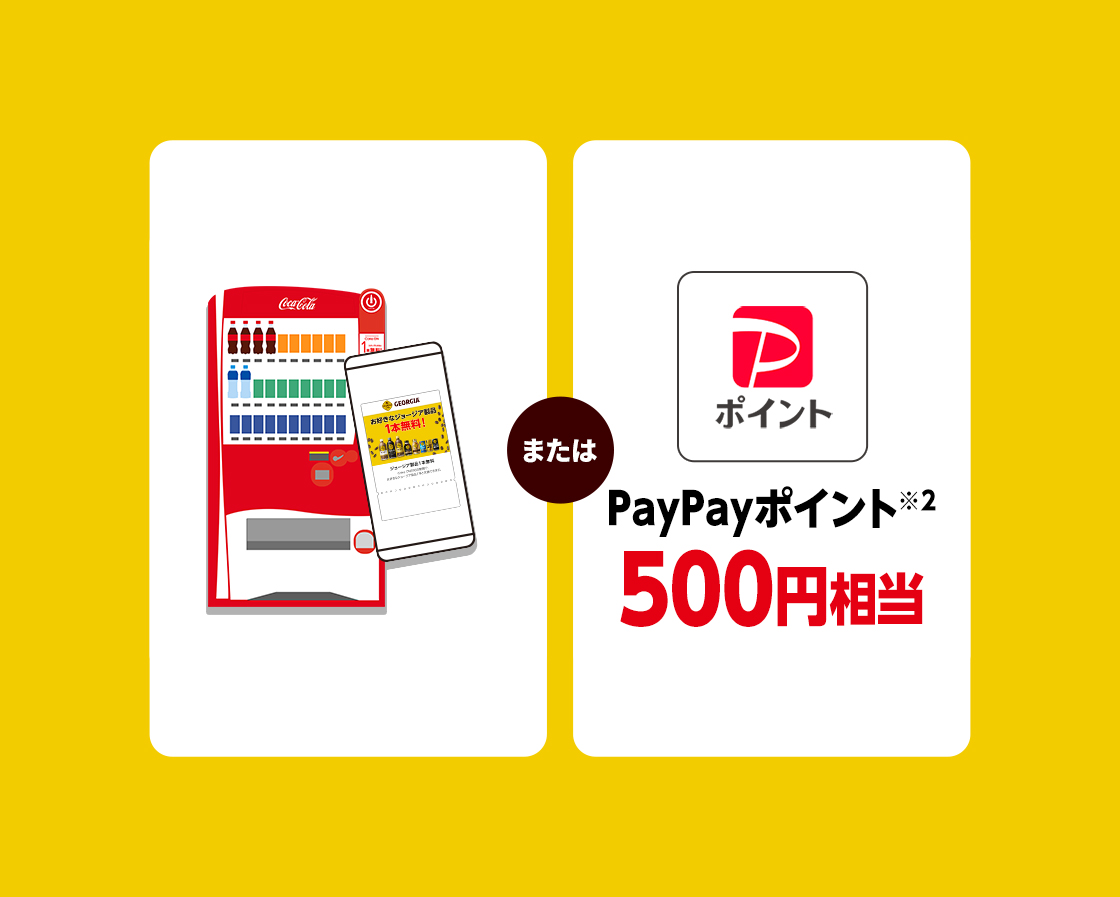 PayPayポイント500円相当