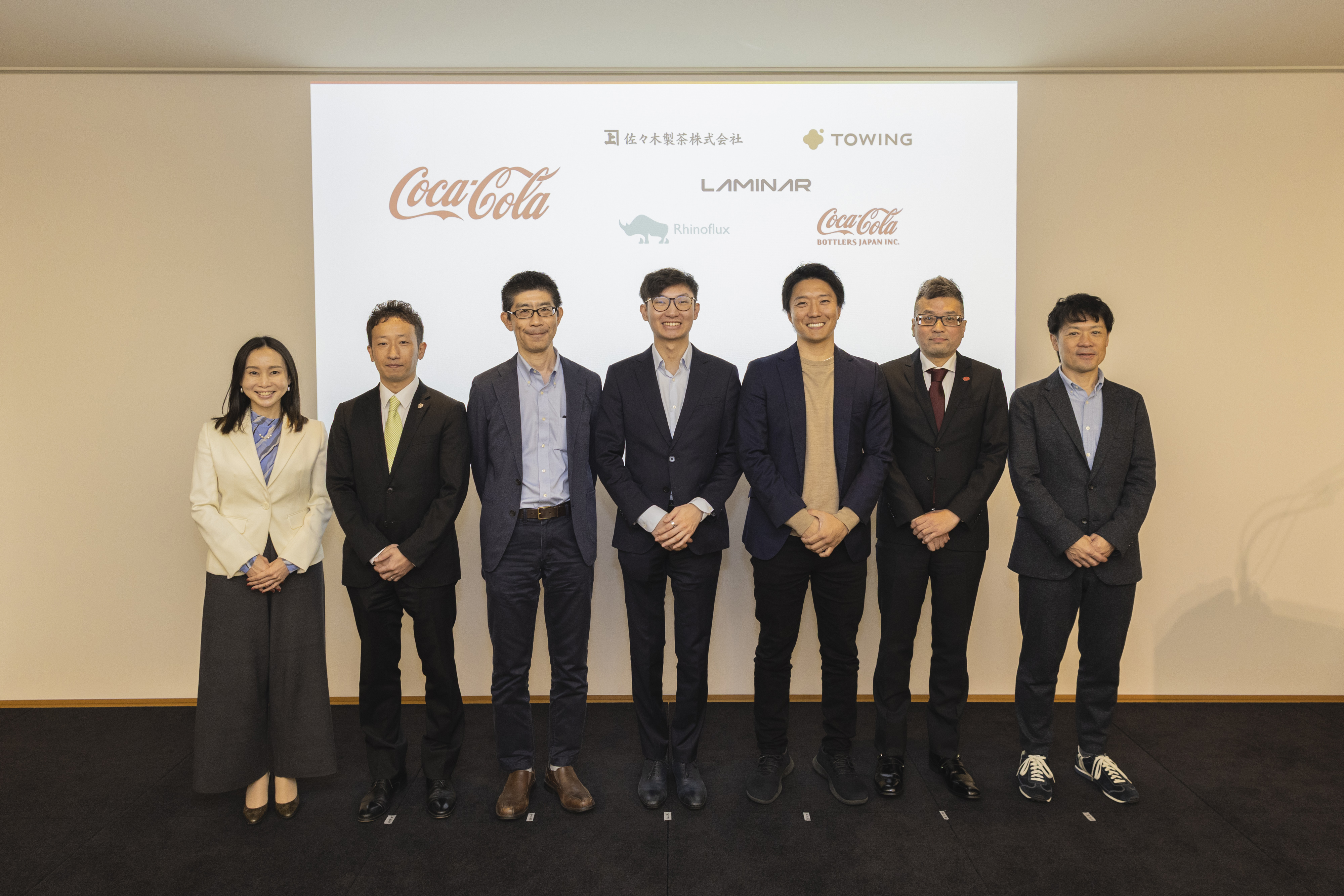 集合写真 コカ･コーラシステム、スタートアップとの“共創”によるサステナビリティ最新事例