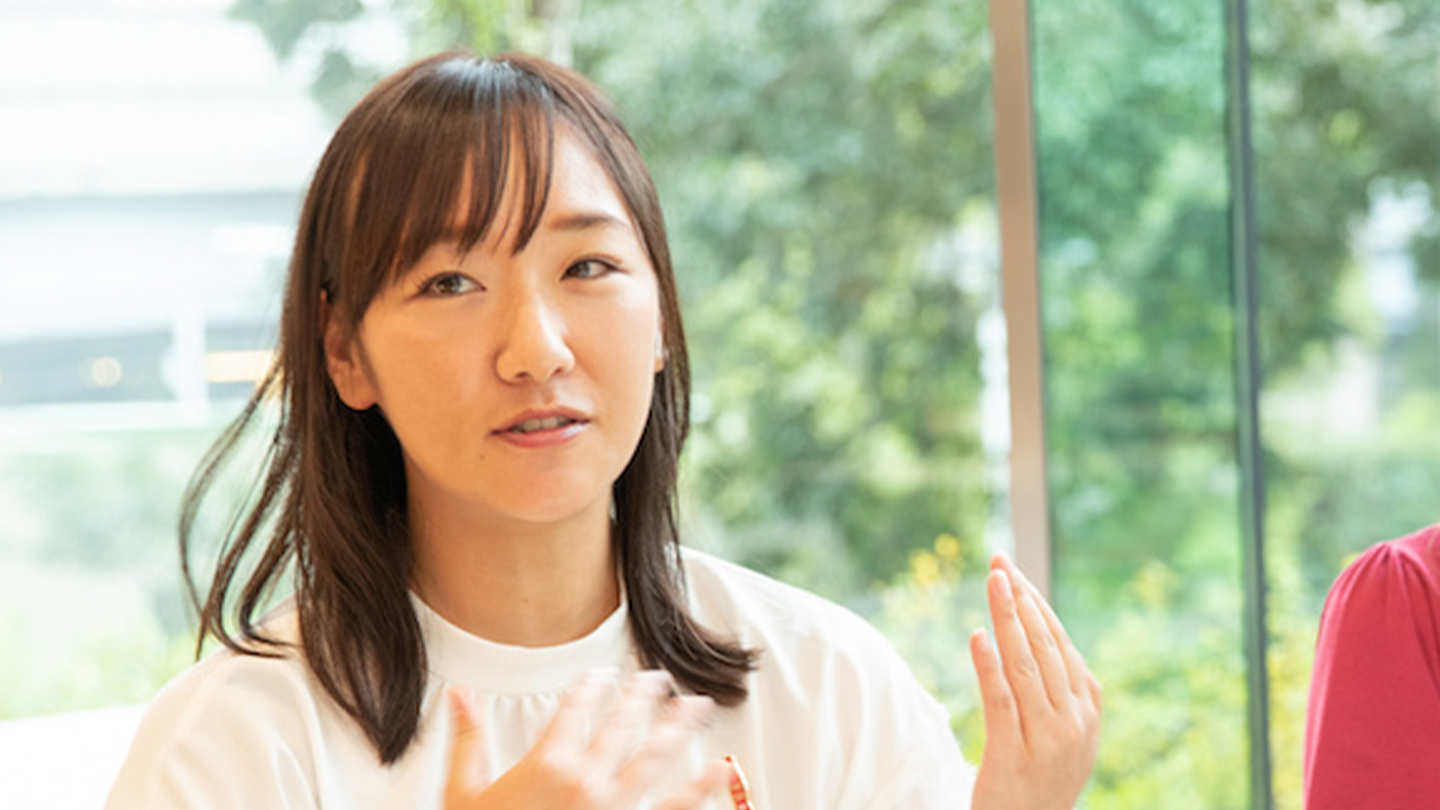パナソニック 東京オリンピック・パラリンピック推進プロジェクトの巻田さん(左)、古長さん(右)