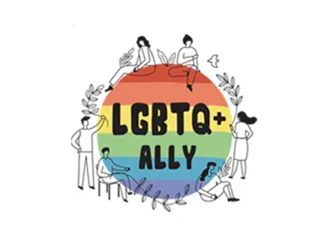 LGBTQ+アライ ハンドブックのロゴ