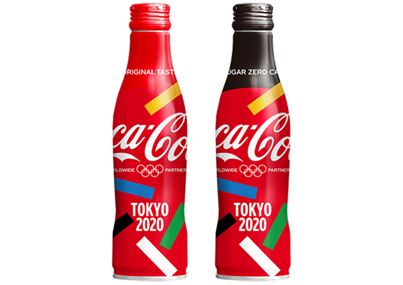 コカ・コーラ」東京2020オリンピック デザインボトル3種 3月9日（月 