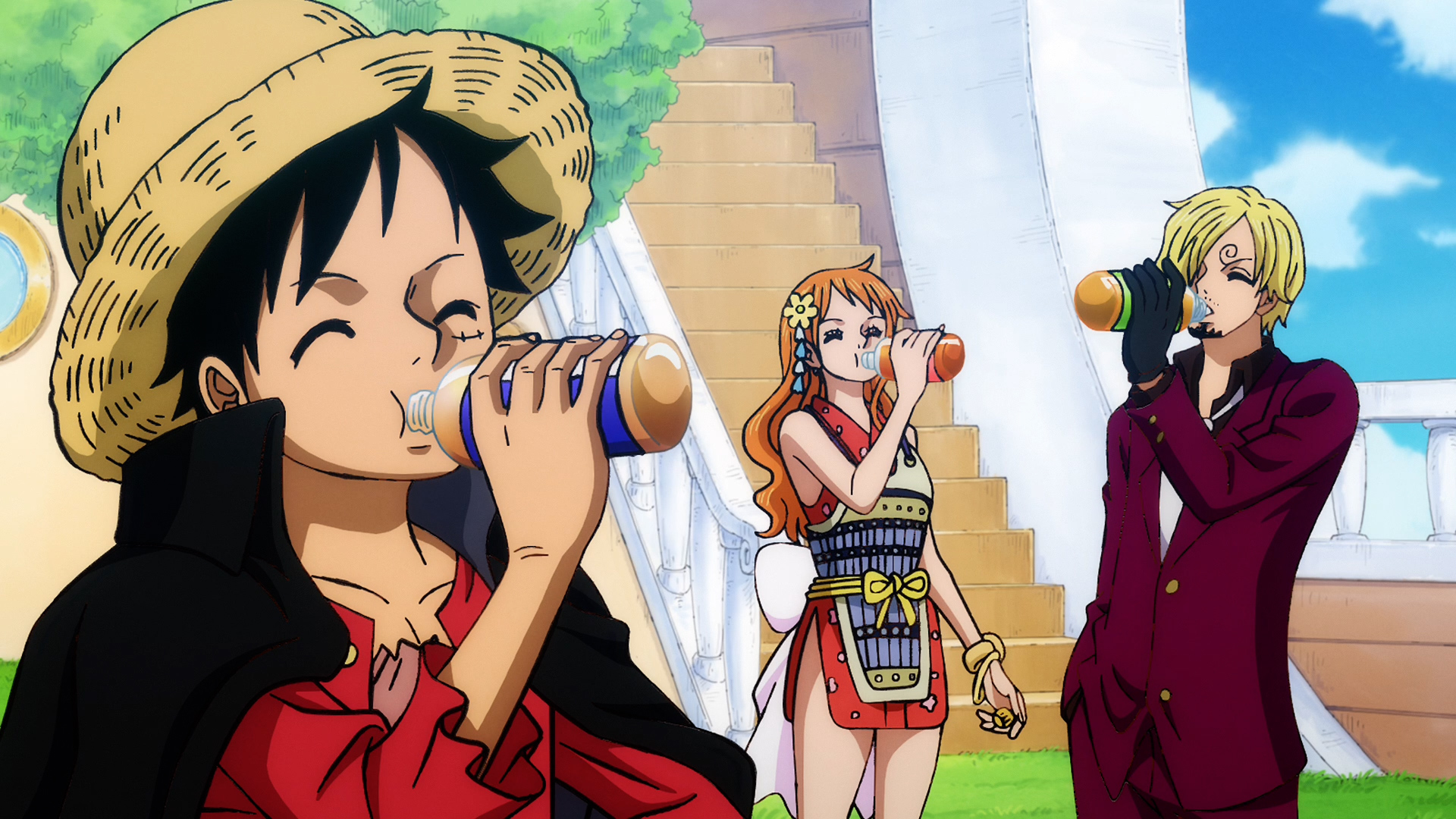 思わず顔に出るおいしさの「紅茶花伝」「ONE PIECE」 限定コラボ