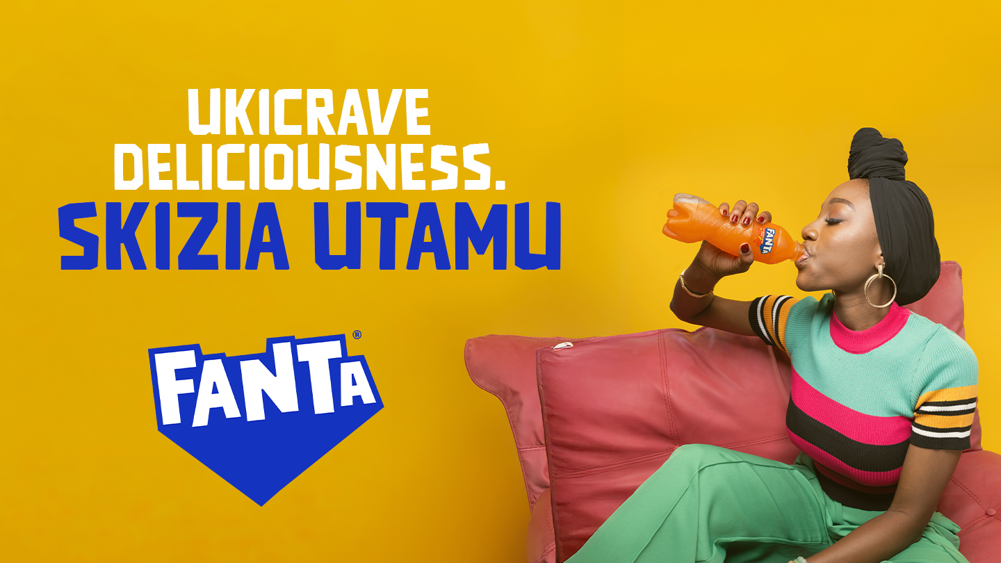 Fanta Kenya. Ukicrave delicioness. Skizia Utamu.