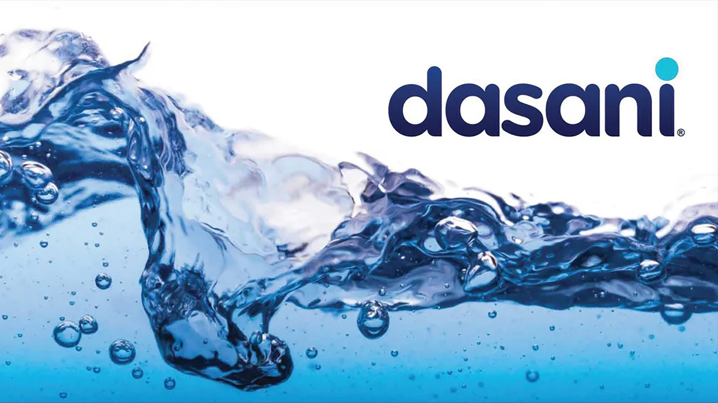 dasani drinks brand - Splashing Water