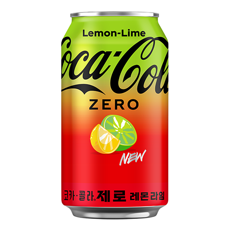 코카-콜라 제로 레몬라임 350ml 캔 이미지