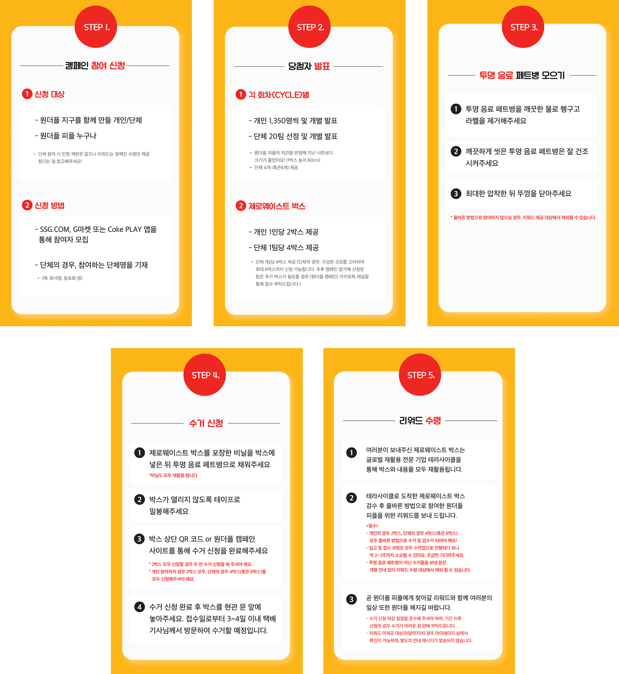 07.jpg.png 원더플 캠페인 시즌 3는 5월부터 8월까지, 총 세 번의 사이클로 참가 신청을 받을 예정이다.