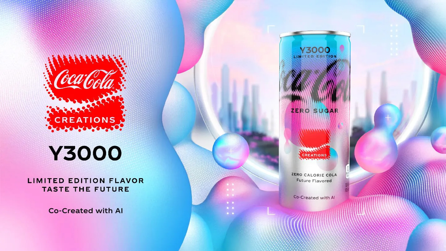 코카-콜라 AI 크리에이션 Y3000