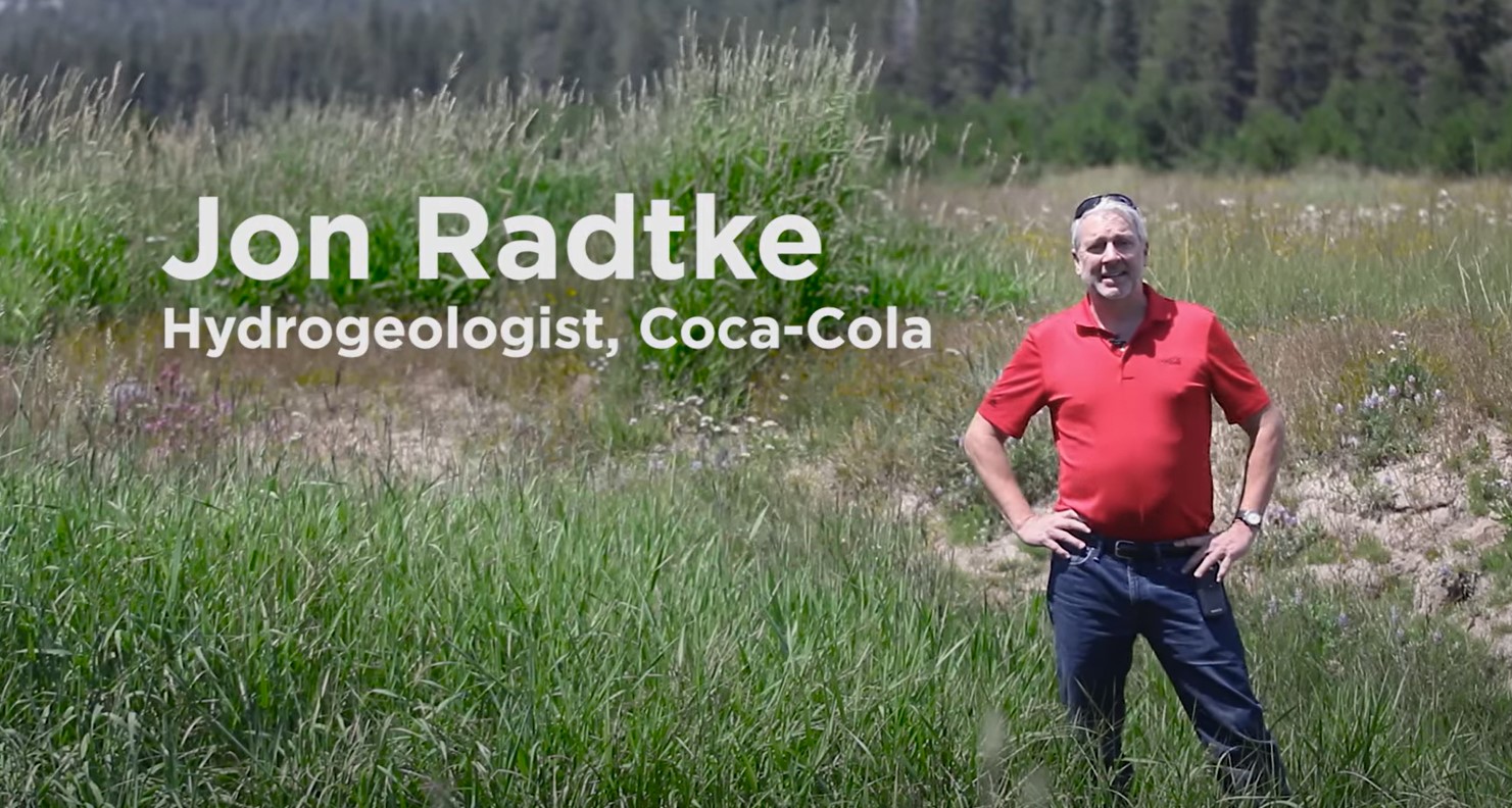 Jon Radtke, Hydrogeologist, Coca-Cola