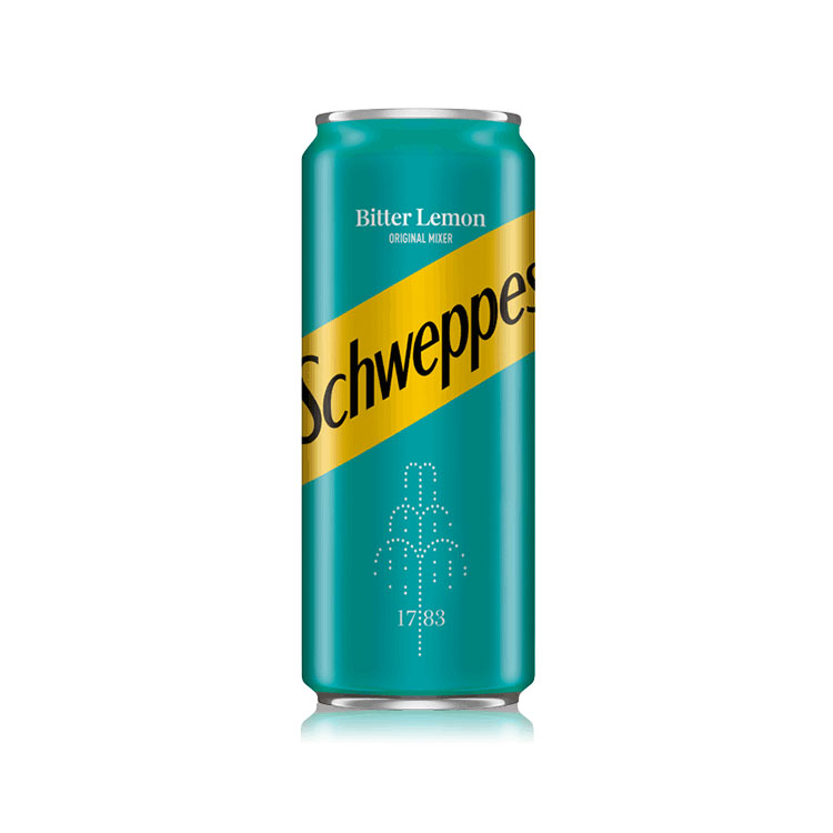 Schweppes Bitter Lemon skardinės nuotrauka