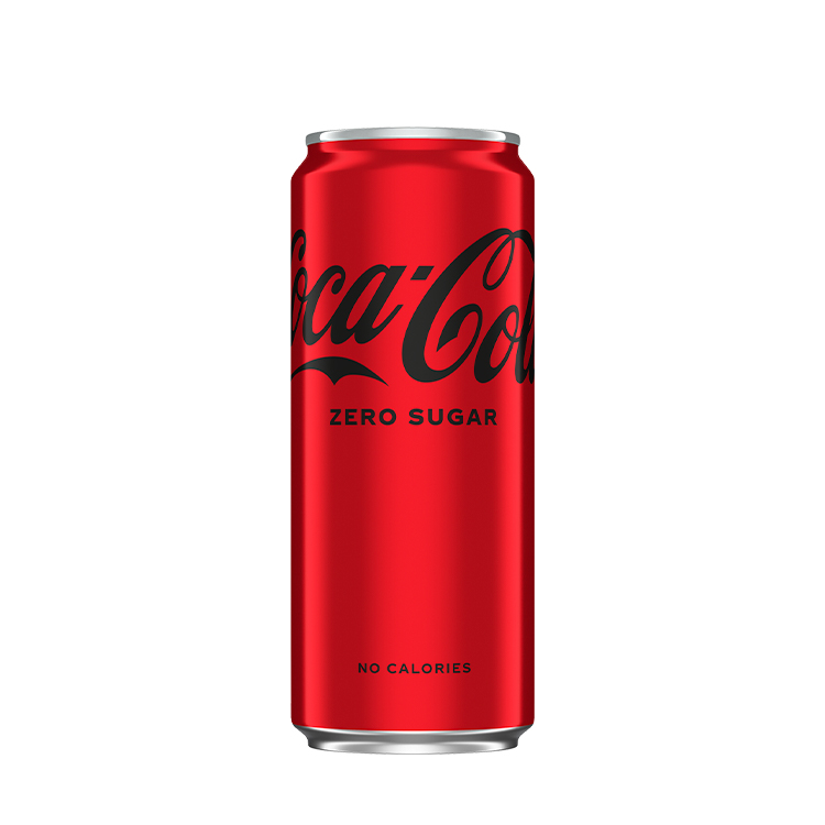 bezkaloriju gāzēts bezalkoholiskais dzēriens ar kolas garšu coca-cola zero
