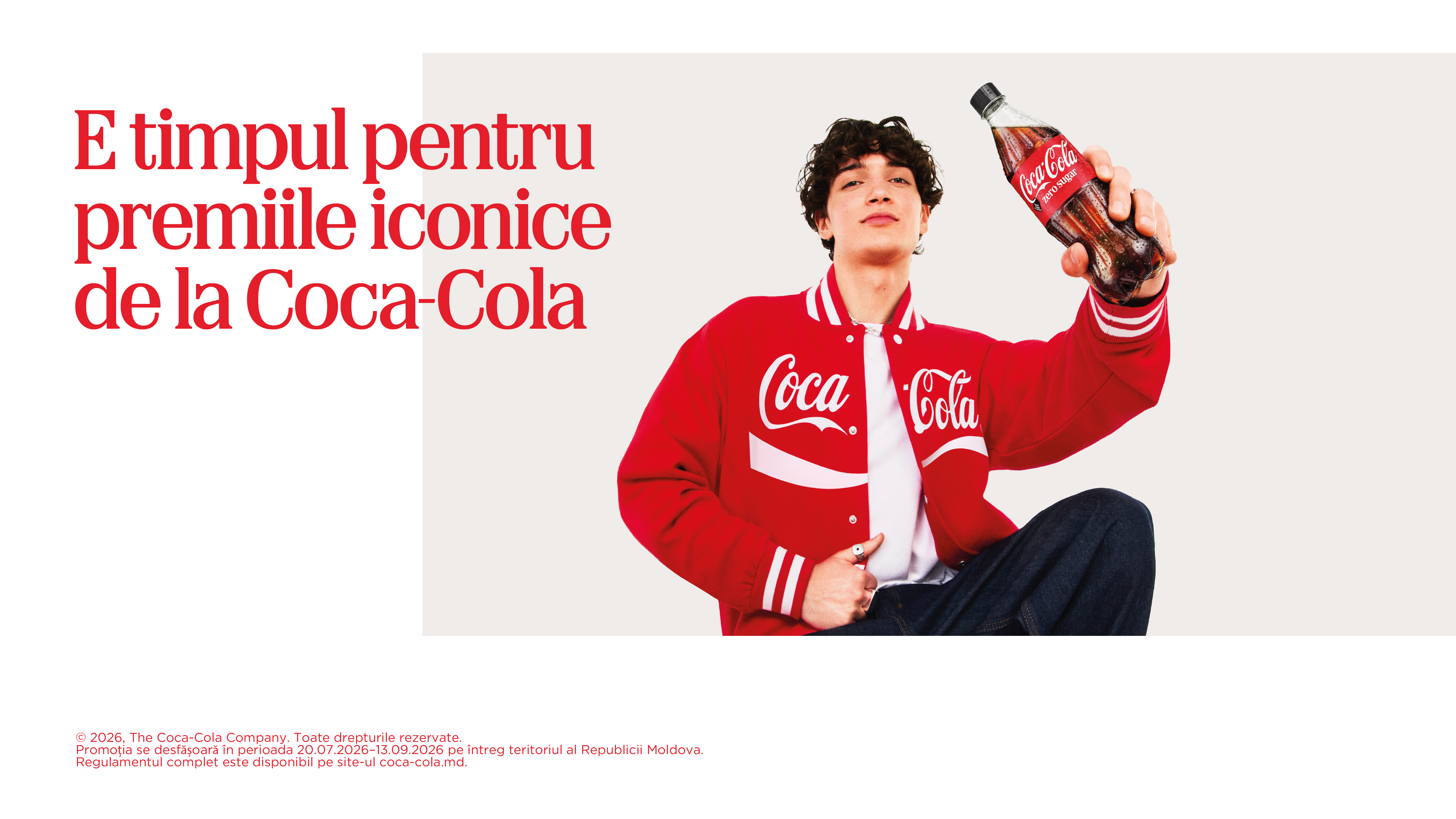 Promoția „E timpul pentru premiile iconice de la Coca-Cola”