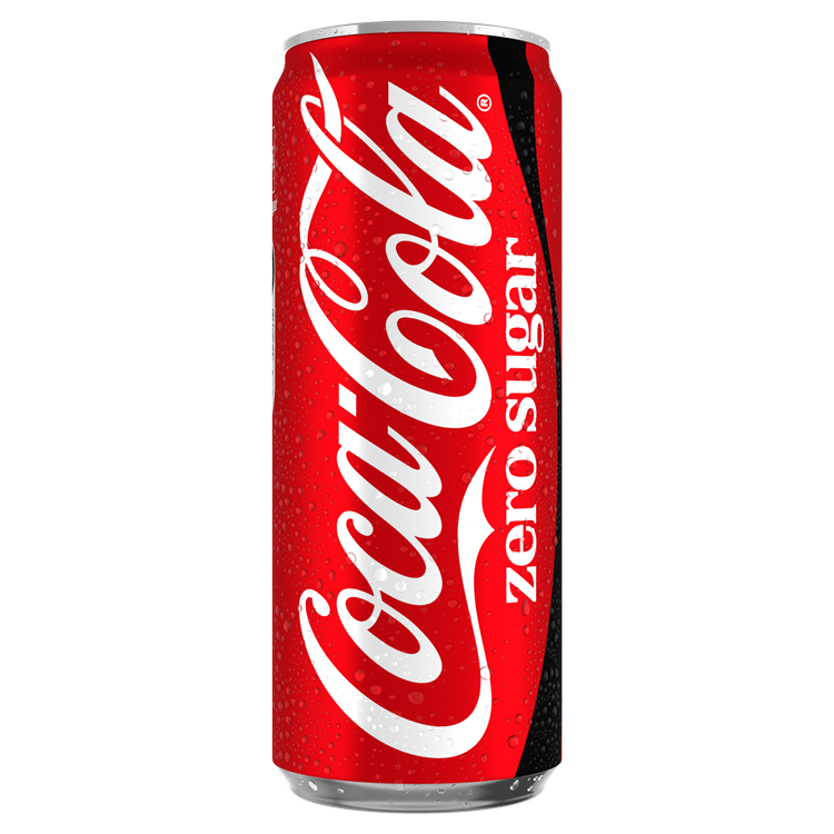 Doză de Coca-Cola Zero Sugar