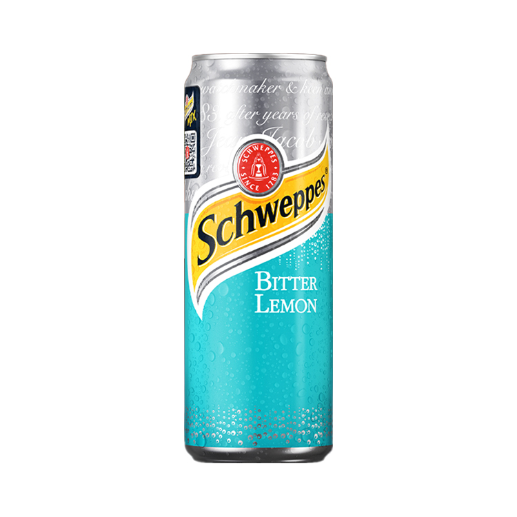 Doză de Schweppes Bitter Lemon