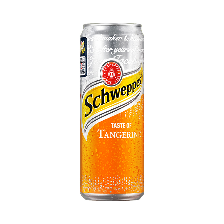 Doză de Schweppes Tangerine
