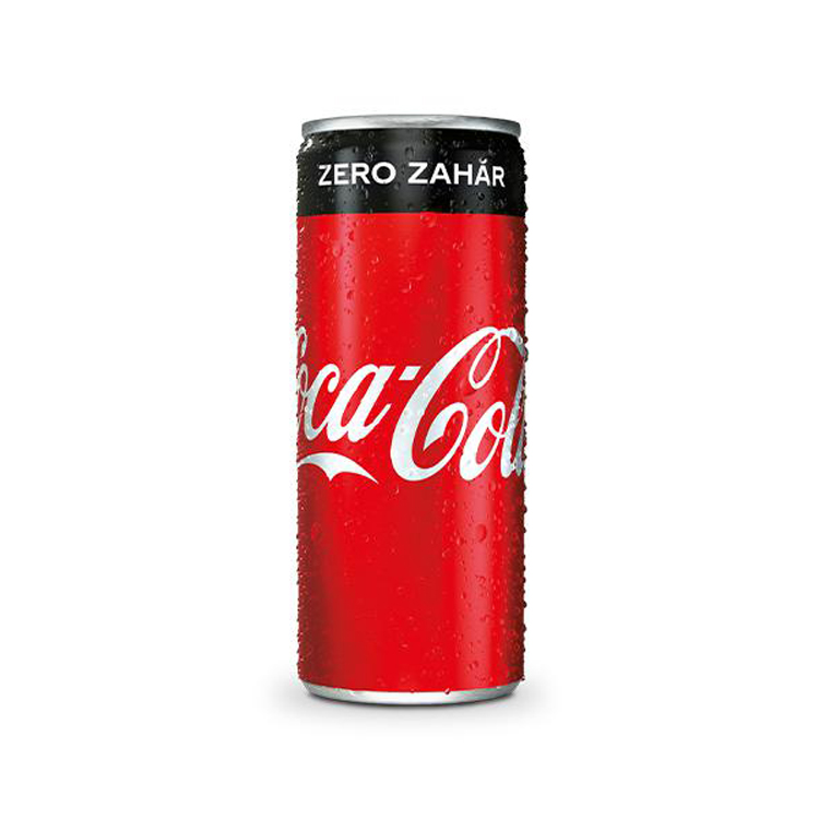 Doză de Coca-Cola Zero Zahăr