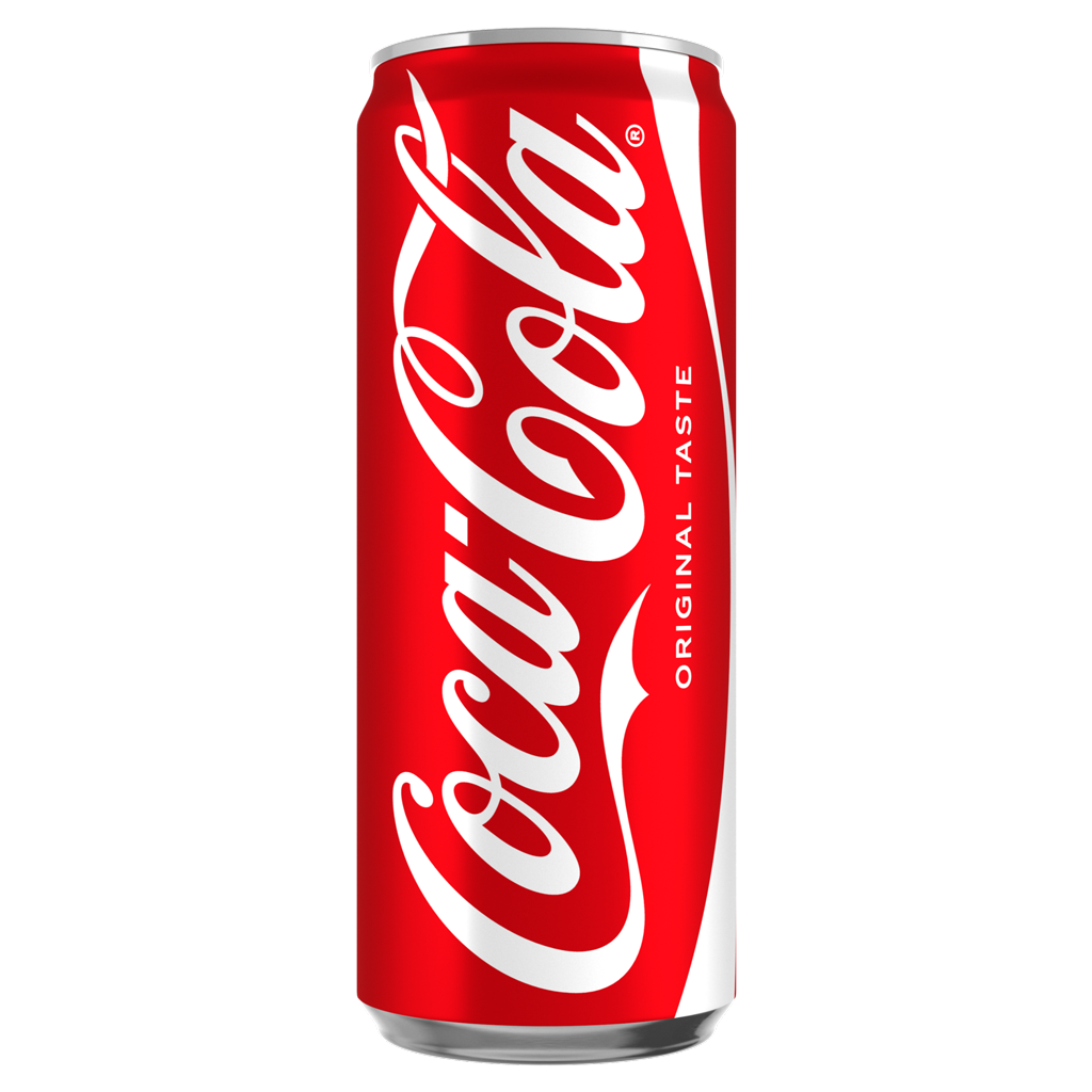 Crvena limenka Coca-Cole sa natpisom "Original Taste"