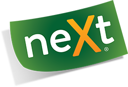 neXt Classic logo sa bijelom pozadinom
