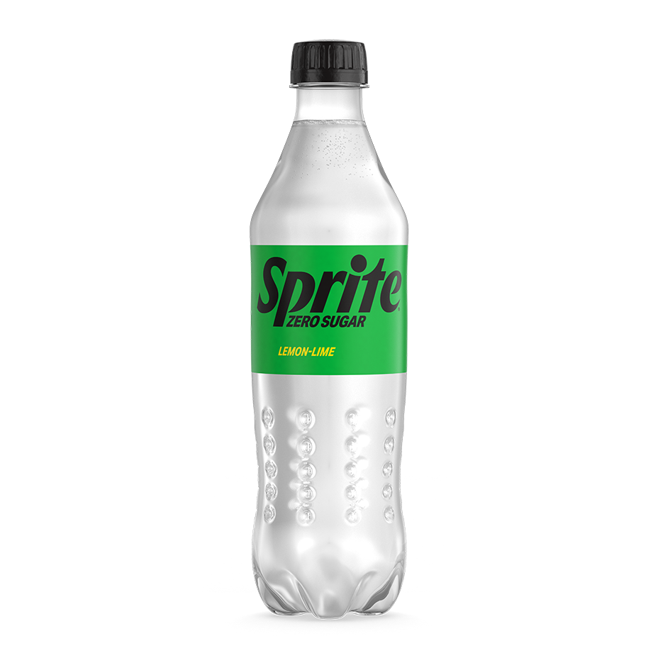 Bottle of Sprite Zero Sugar