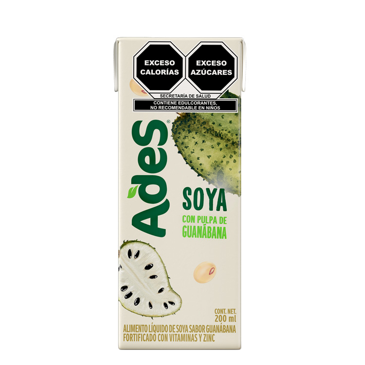 Ades Soya Con Jugo De Guabanabana