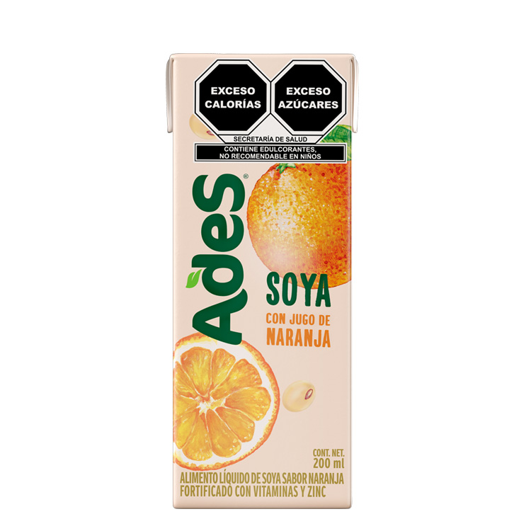 AdeS soya con jugo de Naranja