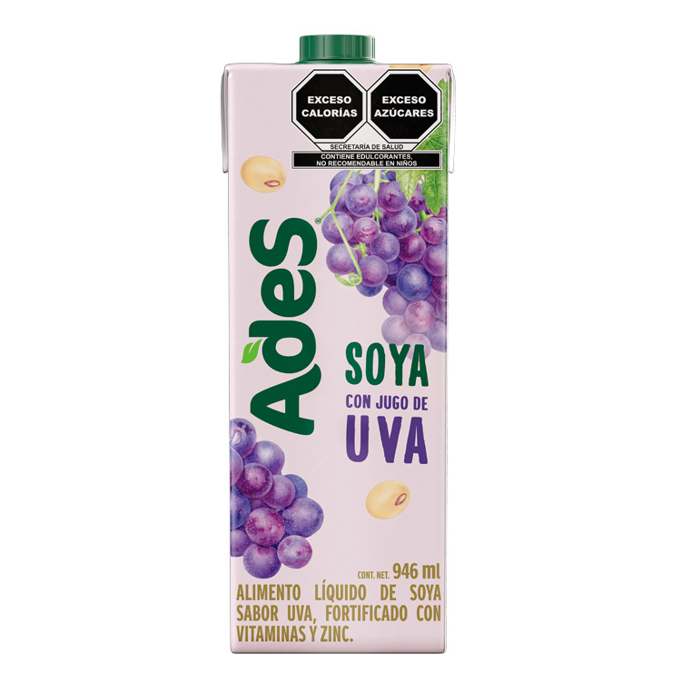 Ades Soya Con Jugo de Uva