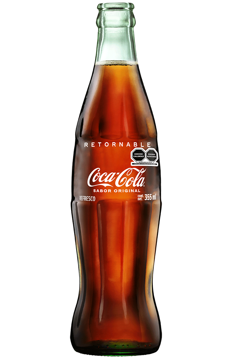 Envase de Coca-Cola de 200 mililitros.