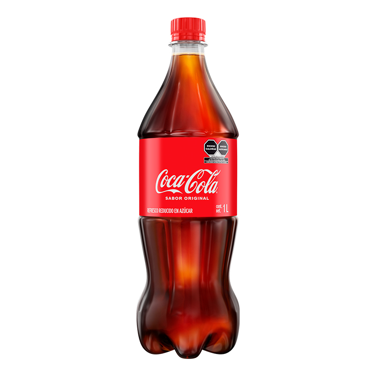 Envase de Coca-Cola Reducida en Azúcar