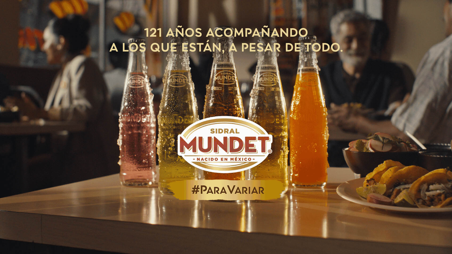 Sidral Mundet. 121 años acompañando a los que están, a pesar de todo. Haz click para ver el video