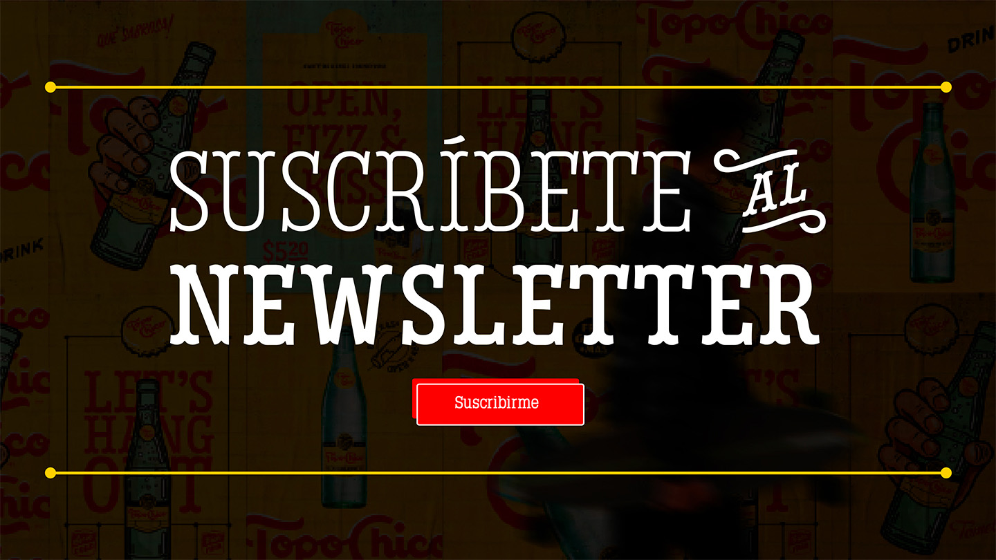 Suscribete al newsletter